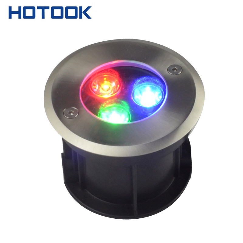 3W Stainless Steel High Power LED Inground Light